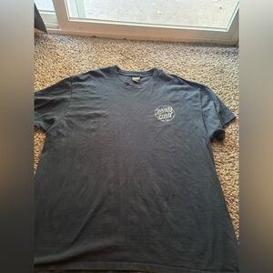 Santa Cruz Skateboards Dark blue Men's Tee. Condition as shown